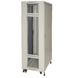 Armadio-Rack-19--42U-con-Porta-in-Vetro---Grigio