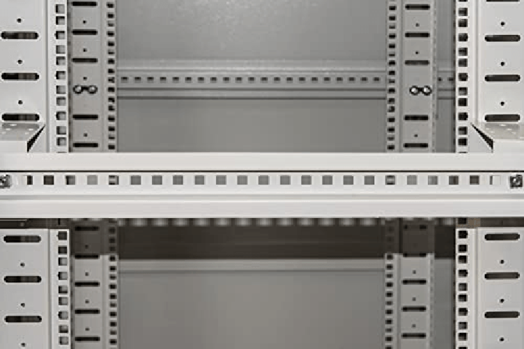 Armadio-Rack-19--42-Unita---Grigio-con-Porta-Vetro