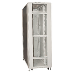 Armadio-Rack-19--42-Unita---Grigio-con-Porta-Vetro