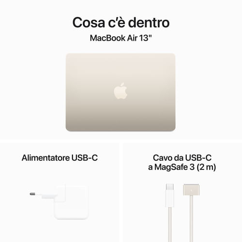 Apple-Nb-Macbook-Air-13-Inch-Apple-M3-Chip--8-Core-Cpu--8-Core-Gpu-8Gb-256Gb-Ssd---Starlight