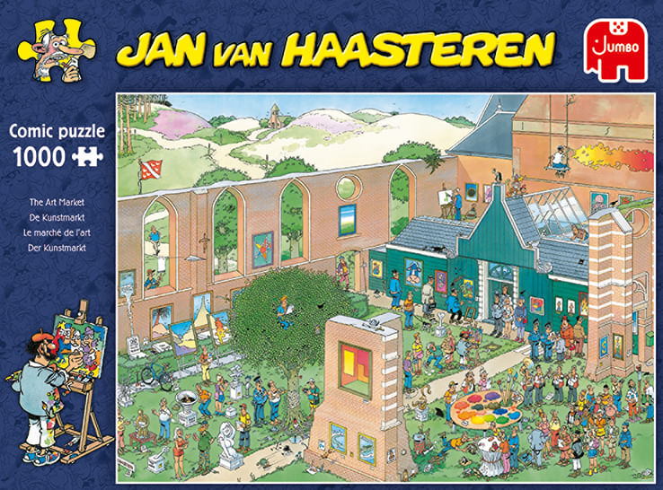 Jumbo-Jan-van-Haasteren-The-Art-Market-1000-Pezzi-Puzzle