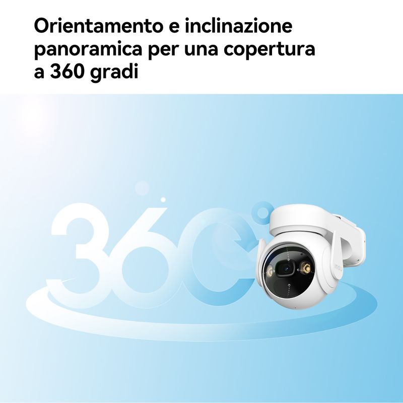 Imou-Cell-PT-Solar-Kit-Cupola-Telecamera-di-sicurezza-IP-Esterno-2304-x-1296-Pixel-Parete