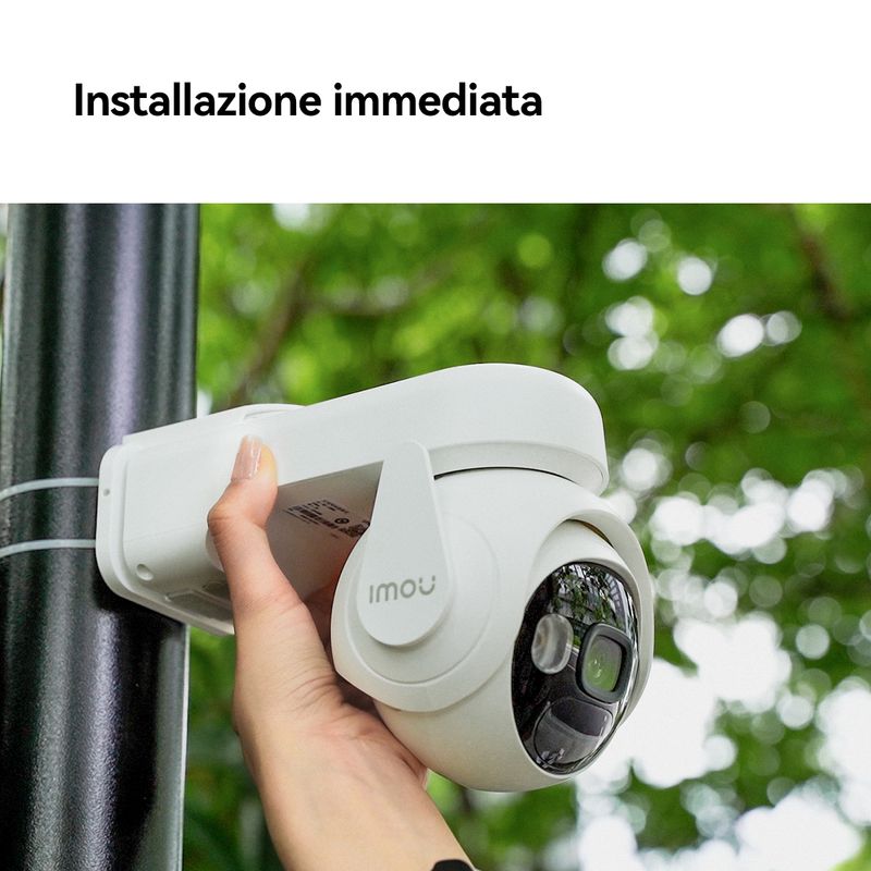 Imou-Cell-PT-Solar-Kit-Cupola-Telecamera-di-sicurezza-IP-Esterno-2304-x-1296-Pixel-Parete