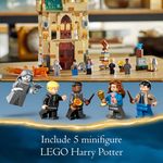 LEGO-Harry-Potter-76413-Hogwarts--la-Stanza-delle-Necessita--Castello-Giocattolo-con-Figura-di-Serpente-di-Fuoco-Trasformabile