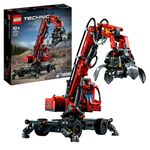 LEGO-Technic-42144-Movimentatore-di-Materiali-Modello-da-Costruire-con-Funzioni-Manuali-e-Pneumatiche-Giochi-Educativi