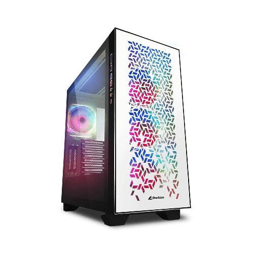 Sharkoon Elite Shark CA300H White – Case Gaming ATX Bianco