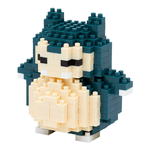 Nanoblock Pokemon Snorlax Mini Statuina in Mattoncini