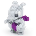 Nanoblock Pokemon Mewtwo Mini Statuina in Mattoncini