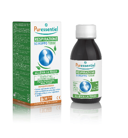 Puressentiel---Respirazione---Sciroppo-Tosse-Dispositivo-Medico---Calma-la-tosse---Protegge-le-vie-respiratorie-superiori---Leggero-effetto-fresco---100--di-origine-naturale---125-ml