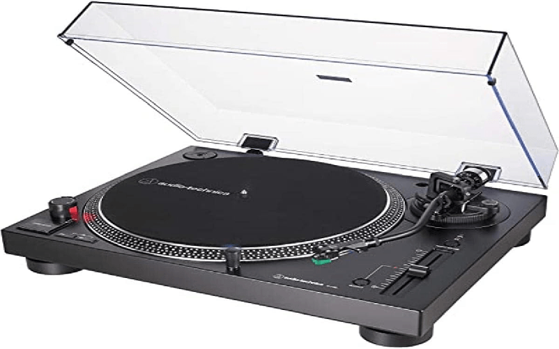 Audio-Technica AT-LP120X piatto audio Giradischi a trasmissione diretta Nero Manuale