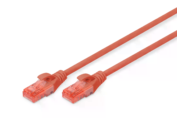 Cavo-Rete-Utp-Cat-6-Non-Schermato-Mt-3-Rosso