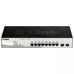 D-Link-DGS-1210-08P-switch-di-rete-Gestito-L2-L3-Gigabit-Ethernet--10-100-1000--Supporto-Power-over-Ethernet--PoE--Nero