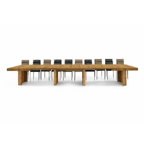 Konte-Design-Tavolo-Jesolo-in-legno-rovere-nodato-allungabile-180x100-cm---480x100-cm