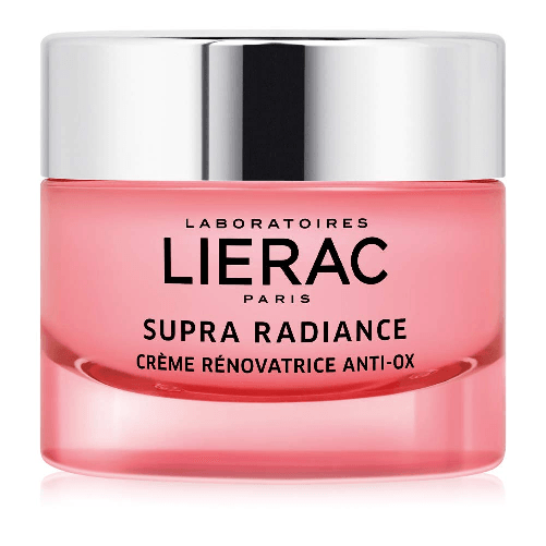 Lierac-Supra-Radiance-Crema-Viso-Antirughe-Illuminante-con-Acido-Ialuronico-Pelle-da-Normale-a-Secca-Formato-da-50-ml