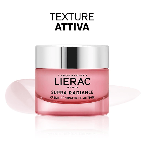 Lierac-Supra-Radiance-Crema-Viso-Antirughe-Illuminante-con-Acido-Ialuronico-Pelle-da-Normale-a-Secca-Formato-da-50-ml