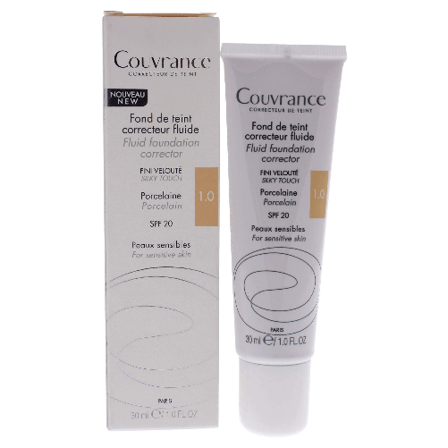 Avene-70083-Couvrance-Fondotinta-Correttore-Fluido-Colore-Porcellana-30-ml