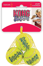 KONG-Air-Squeakers---Palline-da-tennis-XS---Diametro-38-cm--3-pezzi----Confezione-da-2