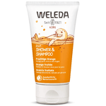 Weleda-KIDS-2in1-Doccia-Shampoo-profumo-Arancia-Fruttata-detergente-corpo-capelli-formula-delicata-per-bambini-grandi--1X150-ml-
