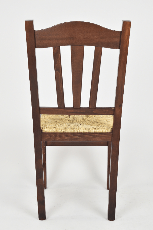 T-M-C-S-Set-2-sedie-modello-Silvana-per-cucina-bar-e-sala-da-pranzo-robusta-struttura-in-legno-di-faggio-color-noce-scuro-e-seduta-in-paglia