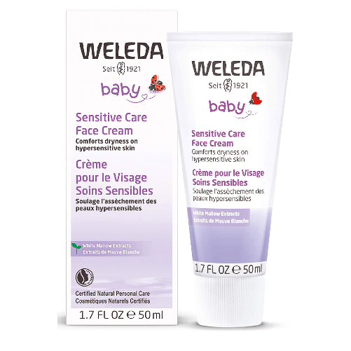 Weleda-Baby---Derma-Crema-Viso-Malva-Bianca-50ml