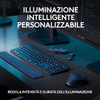 Logitech-MX-Keys-S-Combo---Tastiera-e-Mouse-Wireless-con-Palm-Rest-illuminazione-personalizzabile-Scorrimento-veloce-Bluetooth-USB-C-Windows-Linux-Chrome-Mac-Grigio