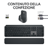 Logitech-MX-Keys-S-Combo---Tastiera-e-Mouse-Wireless-con-Palm-Rest-illuminazione-personalizzabile-Scorrimento-veloce-Bluetooth-USB-C-Windows-Linux-Chrome-Mac-Grigio