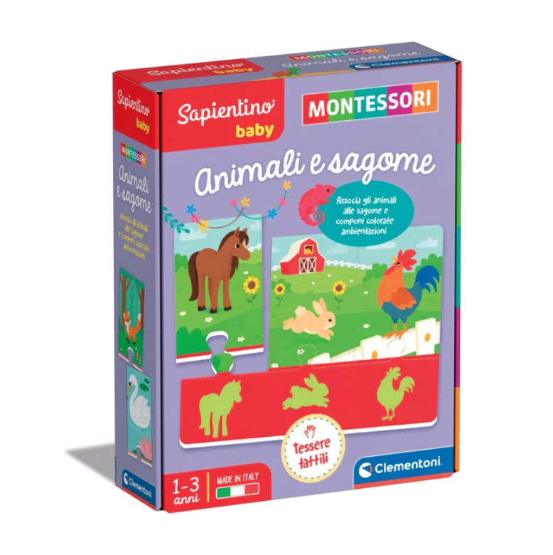 Clementoni-Sapientino-Montessori-Animali-e-Sagome