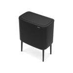 Brabantia-315824-bidone-per-la-spazzatura-36-L-Rettangolare-Plastica-Nero