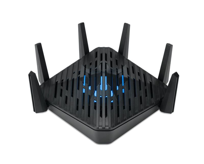 Acer-Predator-Connect-W6-Wi-Fi-6E-router-wireless-Gigabit-Ethernet-Tri-band--24-GHz-5-GHz-6-GHz--Nero