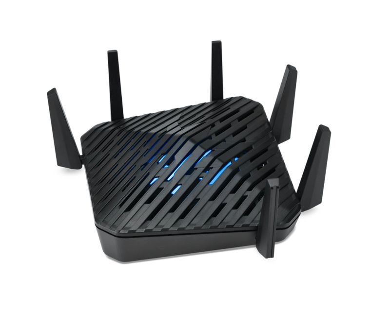 Acer-Predator-Connect-W6-Wi-Fi-6E-router-wireless-Gigabit-Ethernet-Tri-band--24-GHz-5-GHz-6-GHz--Nero