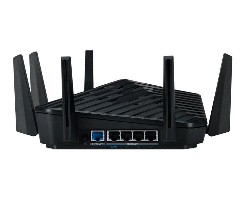 Acer-Predator-Connect-W6-Wi-Fi-6E-router-wireless-Gigabit-Ethernet-Tri-band--24-GHz-5-GHz-6-GHz--Nero