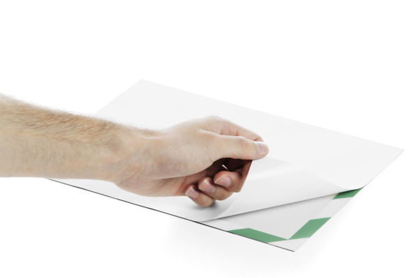 Durable-DURAFRAME-cornice-magnetica-A4-Verde-Bianco