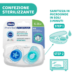 Chicco-Succhietto-Physioforma-Air-Ciuccio-per-Bimbo-in-Silicone-6-16-Mesi-2-Pezzi-Modelli-Assortiti-789.6-cubic_centimeters-05-pounds-2-Kg-1