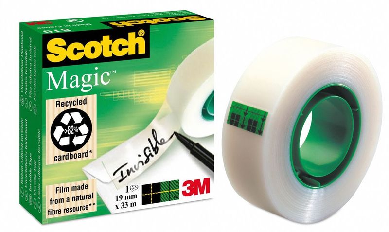 Scotch-Magic-810-19mm-x-33m-nastro-adesivo-da-cancelleria-Trasparente