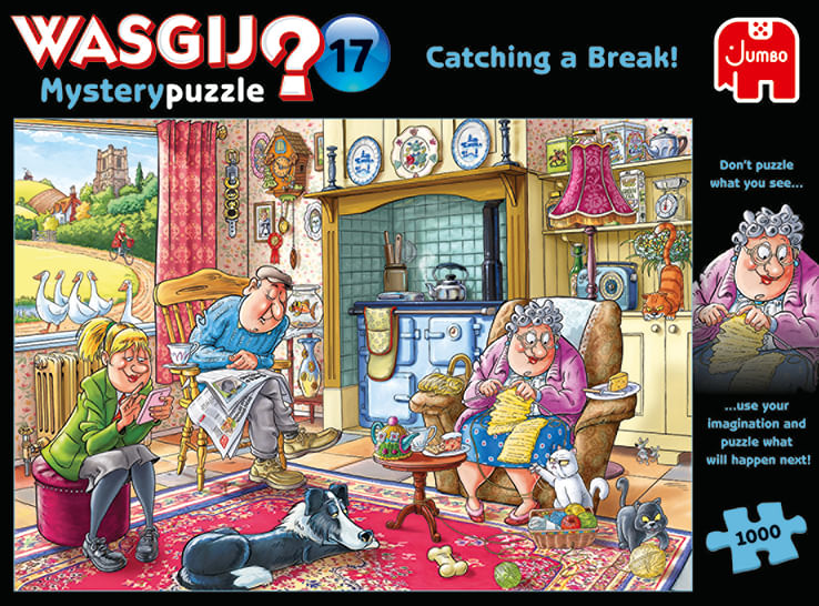 Jumbo-Wasgij-Mystery-17-Catching-a-Break-Puzzle-1000-Pezzi-Puzzle