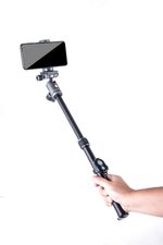 Vanguard-VEO-3-GO-204AB-treppiede-Smartphone-macchina-fotografica-digitale-3-gamba-gambe-Nero