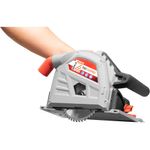 Holzmann TAS165PRO sega circolare portatile 16,5 cm Nero, Grigio, Rosso 5000 Giri/min 1400 W