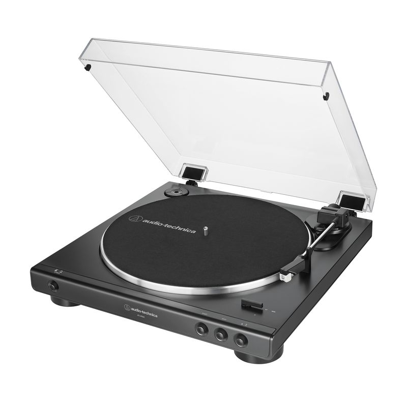 Audio-Technica-AT-LP60X-Giradischi-con-trasmissione-a-cinghia-Nero-Completamente-automatico