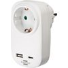Brennenstuhl-1508210-adattatore-per-presa-di-corrente-Bianco