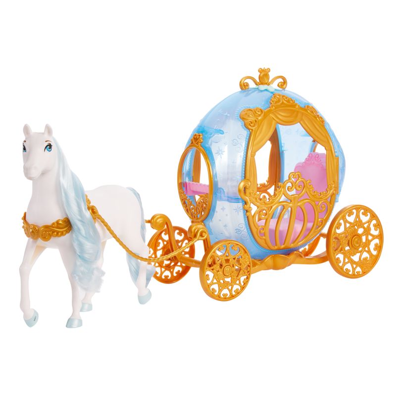 Disney-Princess-HYM33-accessorio-per-bambola-Carrozza-trainata-da-cavalli-per-bambola