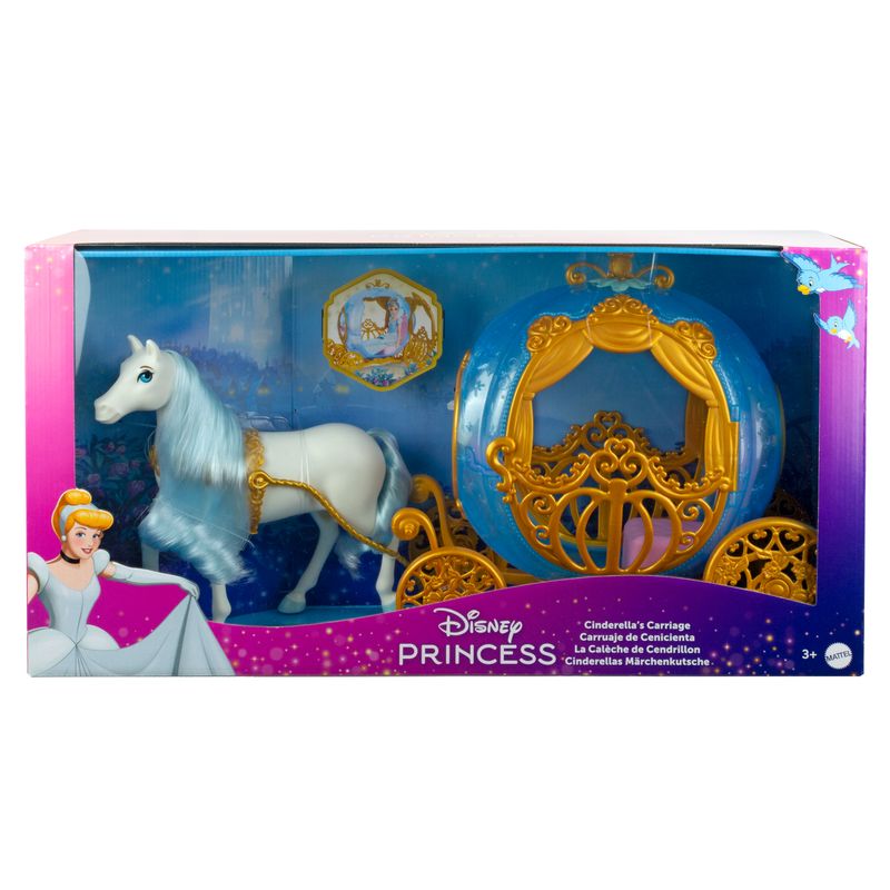 Disney-Princess-HYM33-accessorio-per-bambola-Carrozza-trainata-da-cavalli-per-bambola