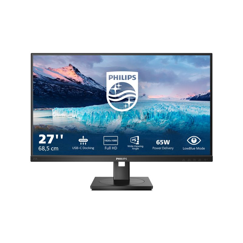 Philips-S-Line-273S1-00-Monitor-PC-686-cm--27---1920-x-1080-Pixel-Full-HD-LCD-Nero