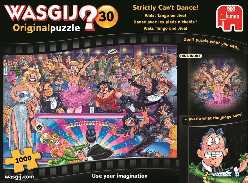 Jumbo-Wasgij-Orignal-30-Walzer-Tango-e-Jive-1000-Pezzi-Puzzle