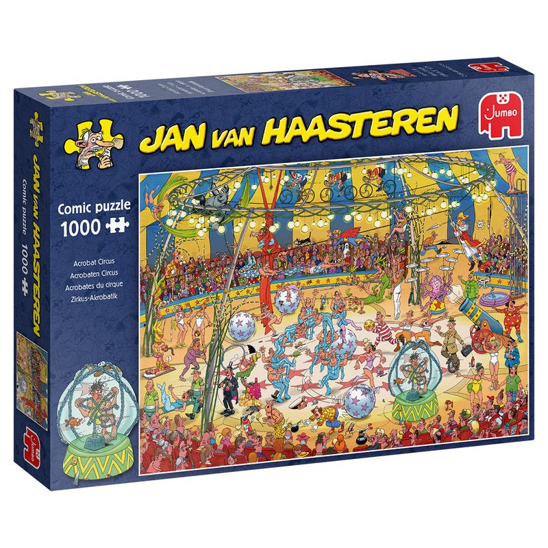 Jumbo-Jan-van-Haasteren-Acrobate-Circus-1000-Pezzi-Puzzle