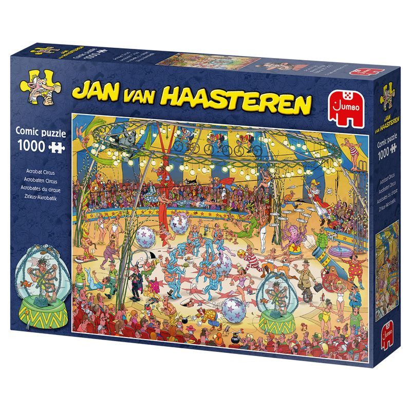 Jumbo-Jan-van-Haasteren-Acrobate-Circus-1000-Pezzi-Puzzle