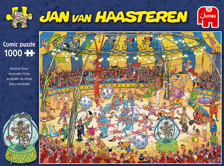 Jumbo-Jan-van-Haasteren-Acrobate-Circus-1000-Pezzi-Puzzle