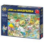 Jumbo-Jan-van-Haasteren-Camping-in-The-Forest-2000-Pezzi-Puzzle