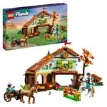 LEGO-Friends-41745-La-Scuderia-di-Autumn-2-Cavalli-Giocattolo-Carrozza-e-Accessori-Fattoria-con-Animali-Regalo-per-Bambini