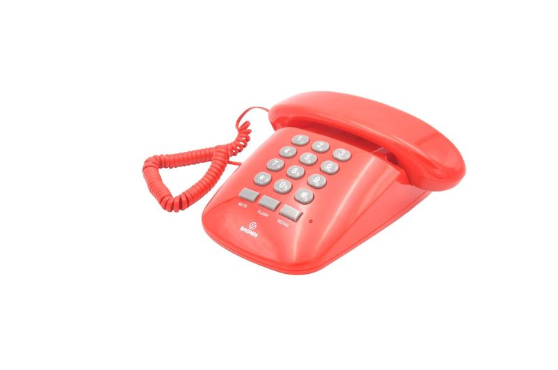 Brondi-Sirio-Telefono-analogico-Rosso