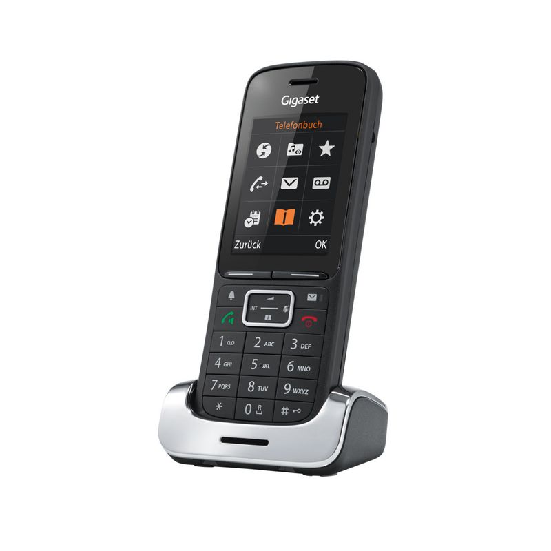 Gigaset-Premium-300-HX-Black-Edition-Telefono-DECT-Identificatore-di-chiamata-Nero-Argento